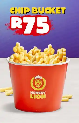 Hungry Lion Chip bucket offer