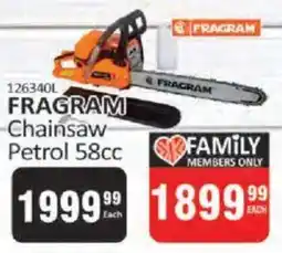 KitKat Cash and Carry FRAGRAM Chainsaw Petrol 58cc offer