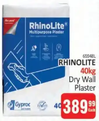 KitKat Cash and Carry RhinoLite Dry Wall Plaster offer