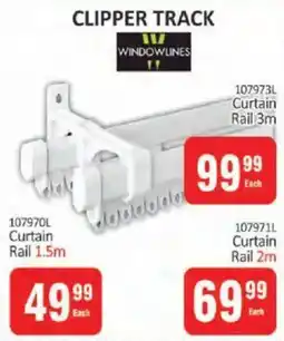 KitKat Cash and Carry Clipper Track Curtain Rail offer