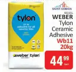 KitKat Cash and Carry Weber Tylon Ceramic Adhesive offer