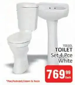 KitKat Cash and Carry Toilet set white offer