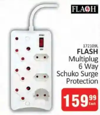 KitKat Cash and Carry FLASH Multiplug 6 Way Schuko Surge Protection offer