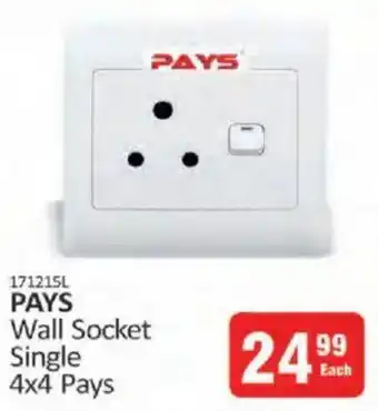 KitKat Cash and Carry PAYS Wall Socket Single offer