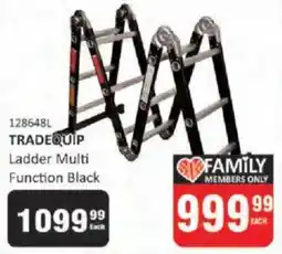 KitKat Cash and Carry Tradequip Ladder Multi Function Black offer