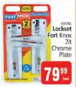 KitKat Cash and Carry Lockset Fort Knox Chrome Plate offer