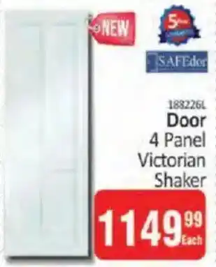 KitKat Cash and Carry Safedor Door 4 Panel Victorian Shaker offer