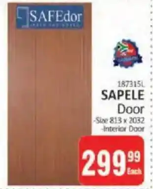KitKat Cash and Carry Safedor Sapele Door offer