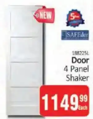 KitKat Cash and Carry Safedor Door 4 Panel Shaker offer