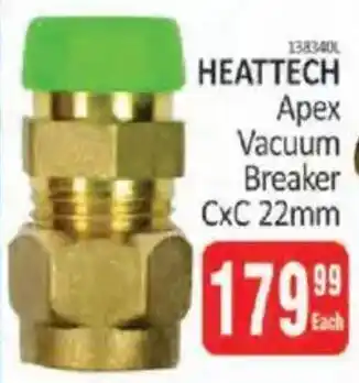 KitKat Cash and Carry Heattech Apex Vacuum Breaker offer