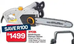 Pick n Pay Hypermarket RYOBI 1800W Electric Chainsaw offer