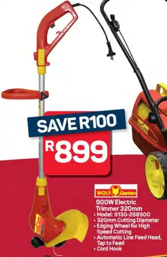 Pick n Pay Hypermarket WOLF Garden 900W Electric Trimmer offer