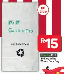 Pick n Pay Hypermarket Garden Pro White Woven Sack Bag offer