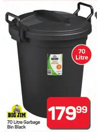 Pick n Pay Hypermarket BIG JIM Garbage Bin Black offer