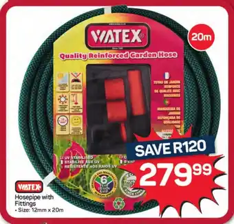 Pick n Pay Hypermarket Watex Hosepipe with Fittings offer