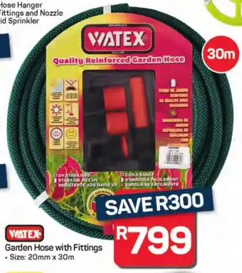 Pick n Pay Hypermarket Watex Garden Hose with Fittings offer