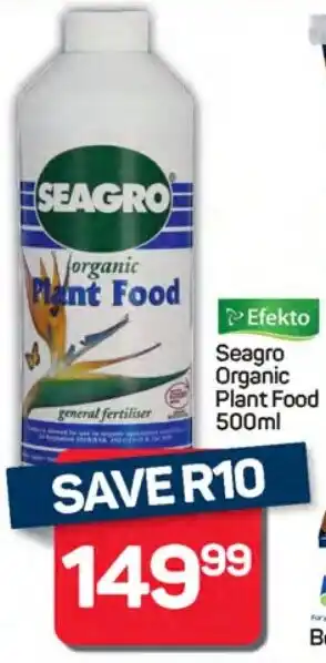 Pick n Pay Hypermarket Efekto Seagro Organic Plant Food offer