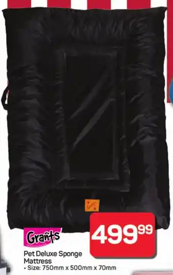 Pick n Pay Hypermarket Grants Pet Deluxe Sponge Mattress offer