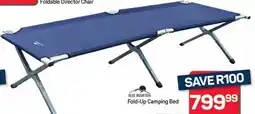 Pick n Pay Hypermarket Blue Mountain Fold-Up Camping Bed offer