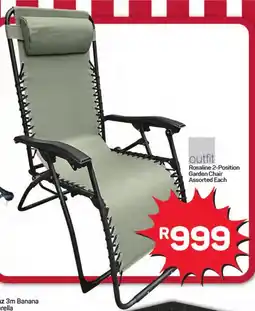 Pick n Pay Hypermarket Outfit Rosaline 2-Position Garden Chair Assorted offer