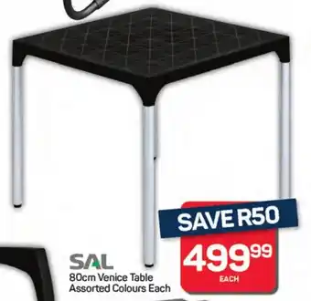 Pick n Pay Hypermarket SAL Venice Table Assorted Colours offer