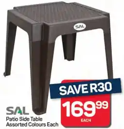 Pick n Pay Hypermarket SAL Patio Side Table Assorted Colours offer
