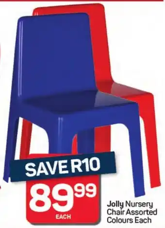 Pick n Pay Hypermarket Jolly Nursery Chair Assorted Colours offer