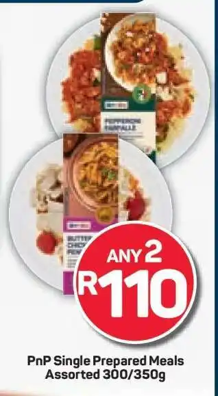 Pick n Pay PnP Single Prepared Meals Assorted 300/350g offer