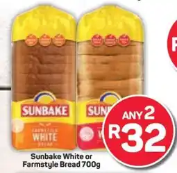 Pick n Pay Sunbake White or Farmstyle Bread 700g offer