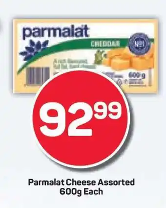 Pick n Pay Parmalat Cheese Assorted 600g Each offer