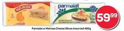 Pick n Pay Parmalat or Melrose Cheese Slices Assorted 400g offer