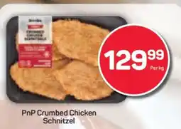 Pick n Pay PnP Crumbed Chicken Schnitzel offer