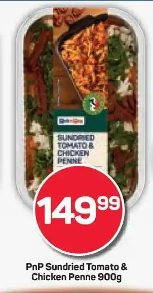 Pick n Pay PnP Sundried Tomato & Chicken Penne 900g offer