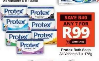 Checkers Protex Bath Soap offer
