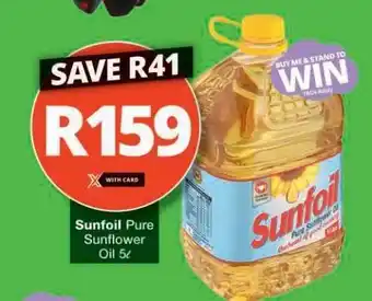 Checkers SUNFOIL PURE SUNFLOWER OIL 5ℓ offer