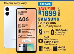 OK Furniture Samsung Galaxy A06 4G Smartphone offer