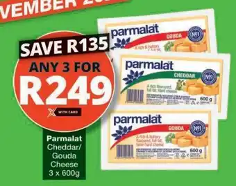 Checkers Parmalat Cheddar/Gouda Cheese offer