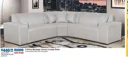 OK Furniture 3-Piece Montego Corner Lounge Suite offer