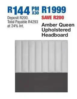 OK Furniture Amber Queen Upholstered Headboard offer