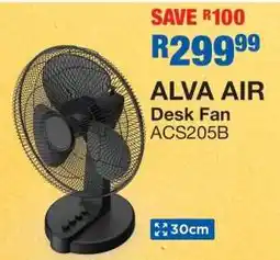 OK Furniture ALVA AIR Desk Fan ACS205B offer