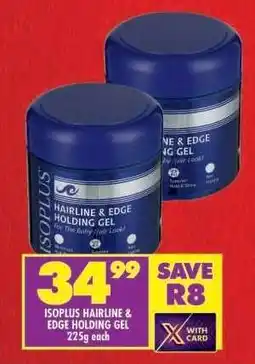 Shoprite ISOPLUS Hairline & Edge Holding Gel offer
