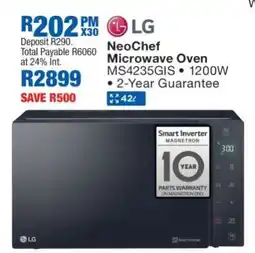 OK Furniture LG NeoChef Microwave Oven offer