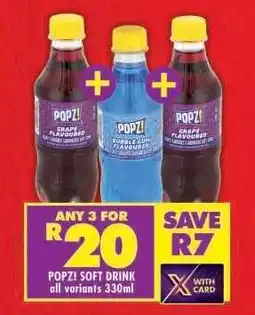Shoprite POPZI SOFT DRINK offer
