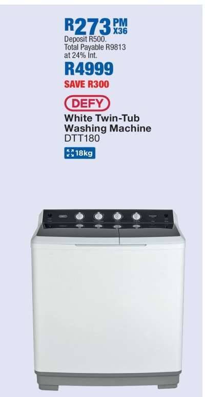 Washing machine specials at OK Furniture – Nov 2025