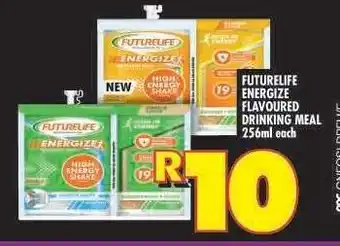 Shoprite FUTURELIFE ENERGIZE FLAVOURED DRINKING MEAL 256ml each offer