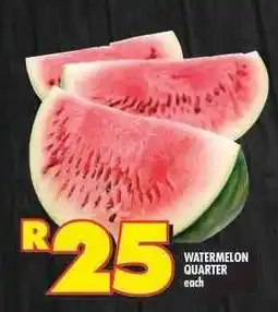 Shoprite WATERMELON QUARTER offer