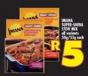Shoprite IMANA SUPER-SHEBA STEW MIX offer