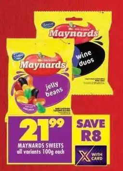 Shoprite MAYNARDS SWEETS offer