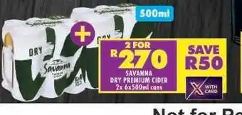 Savanna Dry Premium Cider