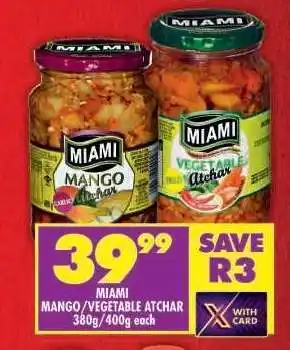 Shoprite MIAMI MANGO/VEGETABLE ATCHAR offer